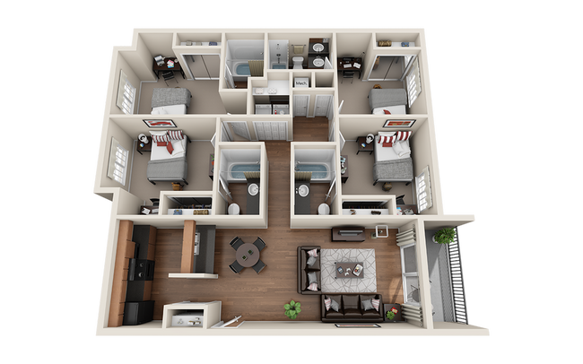 Unit Private Private floor plan